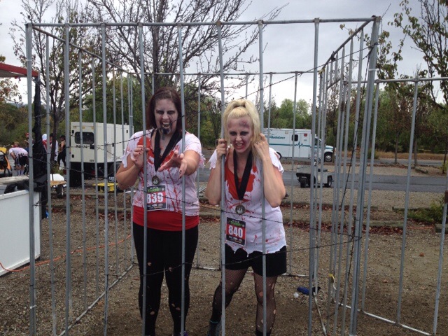 zombies in a cage