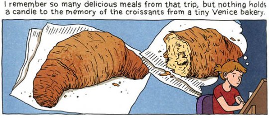 Scene from Relish: My Life in the Kitchen by Lucy Knisley.